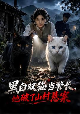 黑白双猫当警长，她破了山村悬案(全集)